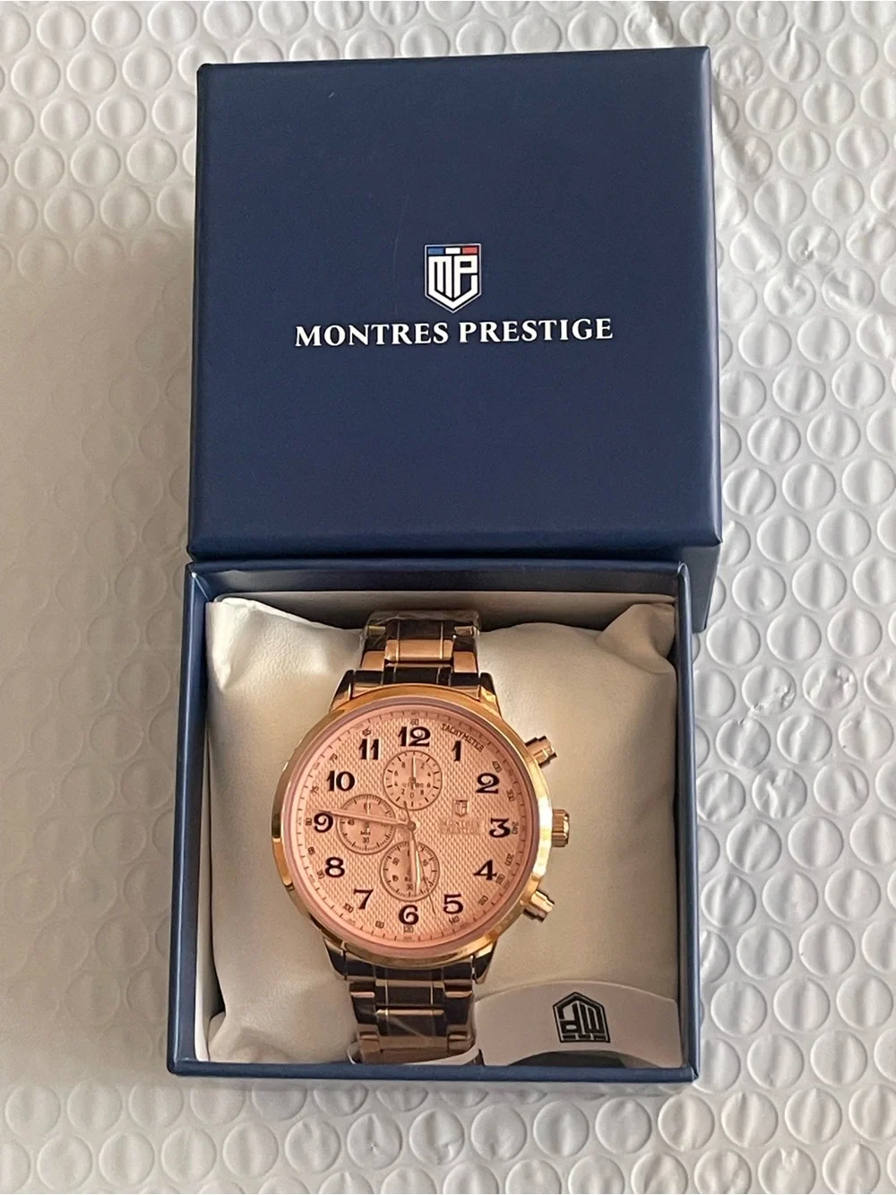 Montres Prestige X Invicta Men's Watch - 43mm, Rose Gold (MPW-0320) new